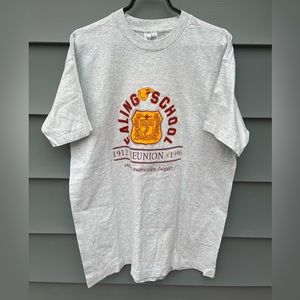 Vintage Ealing School T-Shirt / 1996 / Single Stitch